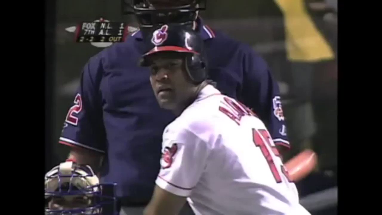 Happy birthday to the hero of the 97 ASG and Tribe great, Sandy Alomar, Jr.

Pay homage. 