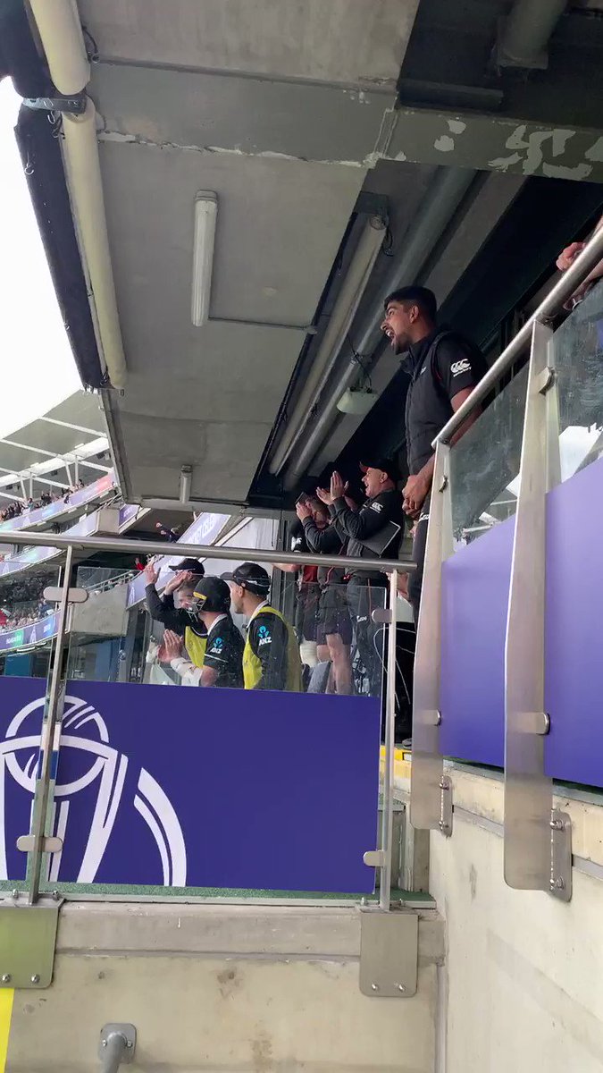 Here's how the New Zealand dressing room celebrated Kane Williamson's phenomenal π―#BACKTHEBLACKCAPS | #CWC19