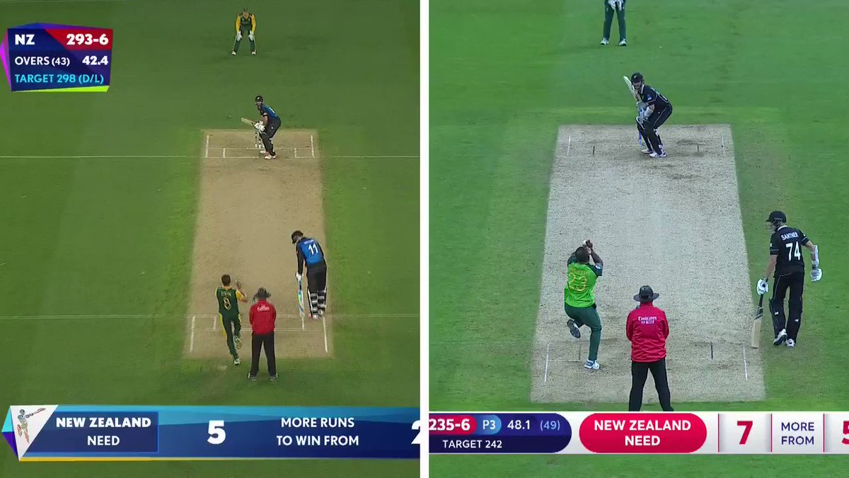 Grant Elliott in #CWC15 or #KaneWilliamson in #CWC19- who did it better? ๐