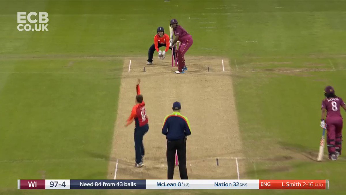 Nation run out! Nice work @fwilson07 - West Indies 102-5 nowMatch centre: http://ms.spr.ly/6018TKZK4 #EngvWI