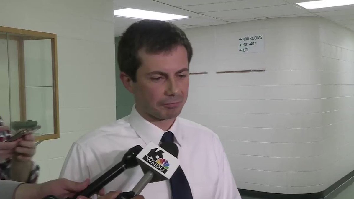 The Hill (@thehill) on Twitter photo 2019-06-24 00:59:14 Mayor Pete Buttigieg: When somebody loses their life because of a civilian or because of an officer -- and its happening all over the country -- but its happening here, then I feel like its my job to face it. Mayor Pete Buttigieg: When somebody loses their life because of a civilian or because of an officer -- and its happening all over the country -- but its happening here, then I feel like its my job to face it.