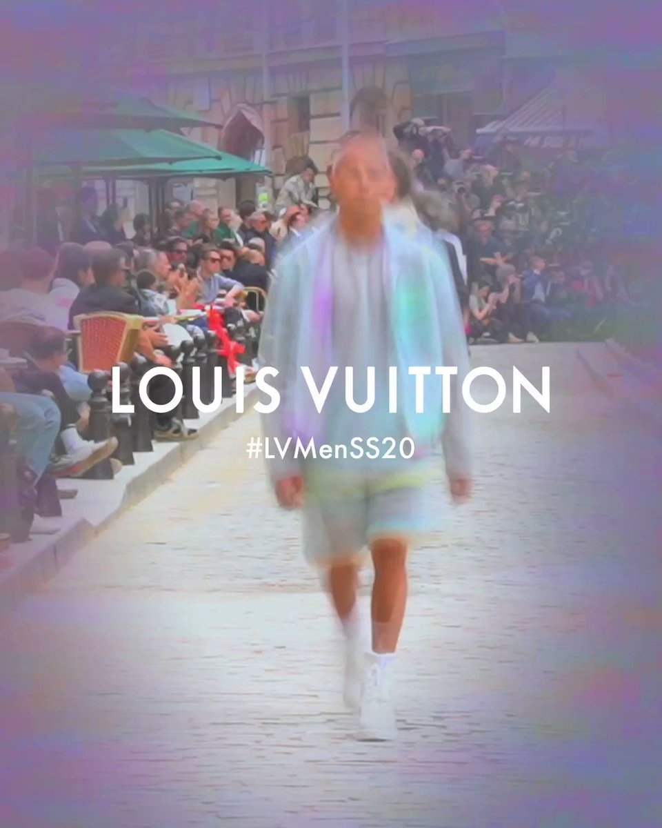 #LVMenSS20
Multicolored and multilayered. Translucent tulle on looks from #VirgilAbloh’s latest #LouisVuitton Collection. Watch the show on Twitter or at http://on.louisvuitton.com/6014ESRKr
