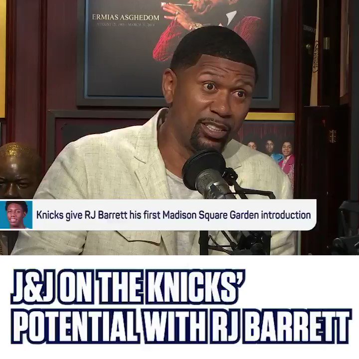 The Knicks potential starting five next season not lookin' too shabby. 👀