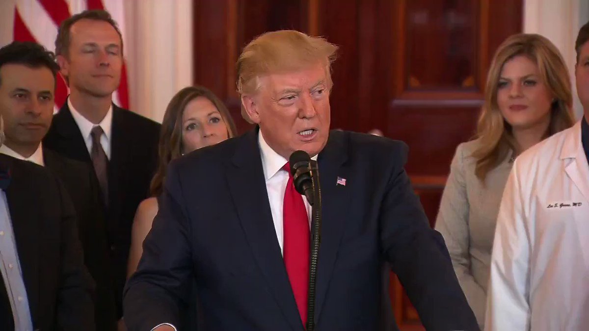 President Trump: "ObamaCare doesn't work but it works at least adequately now."