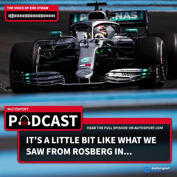 π§Our post-#FrenchGP #podcast is out! It was another lesson in dominance from @LewisHamilton, and @EddStrawF1 argues that these performances are making 'good' look ordinary
#F1
Listen in full: http://autosport.com/podcastΒ