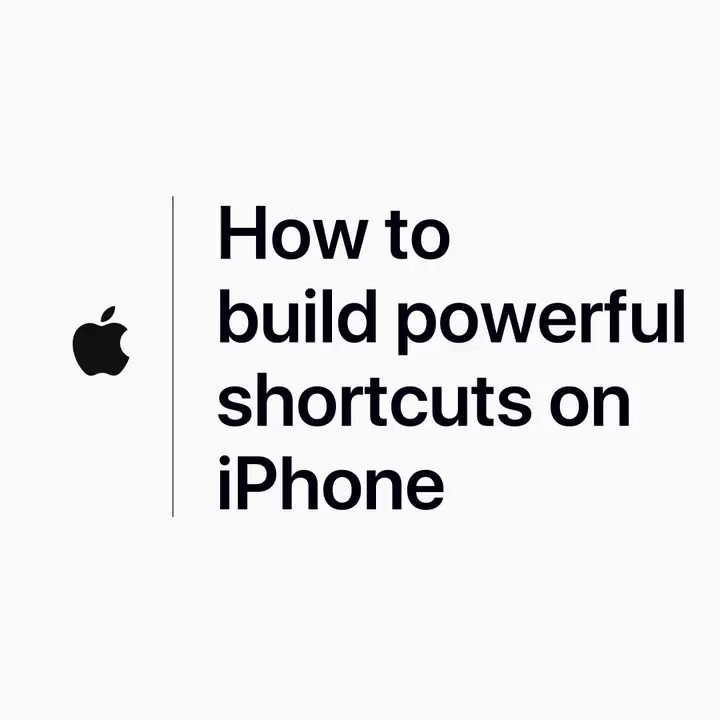 Multiple actions, across multiple apps, all rolled up into one convenient shortcut.
For tips and advice on using the Shortcuts app to build powerful shortcuts, check out our YouTube video: https://apple.co/2x9RLbM
