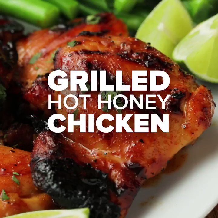 This Grilled Hot Honey Chicken recipe is the perfect combination of smoky, sweet and spicy for the ultimate cookout meal! Shop all the ingredients you’ll need for Pickup or Delivery tonight! 😍 #TastyTonight http://spr.ly/6015EoTv5