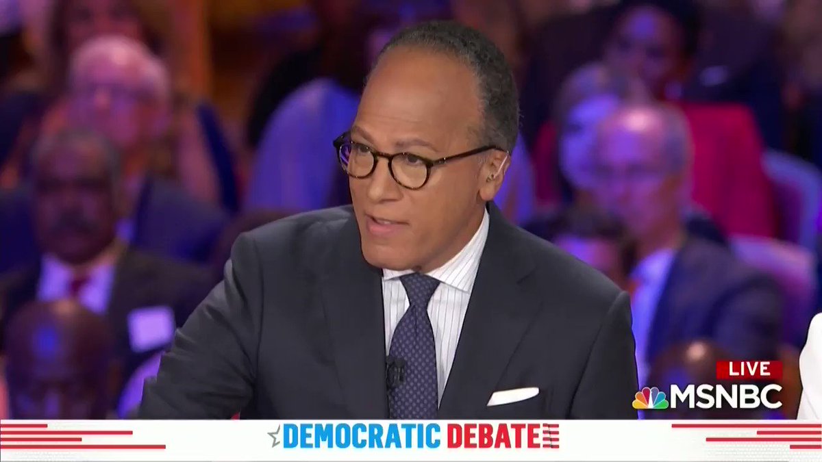 You’re talking about one bill vs. another bill. Really what we should be talking about is our objective: making sure every single American is able to get the healthcare that they need. I believe Medicare for all is the way to do that.
#TULSI2020 #DemDebate http://tulsi.to/Medicare4All