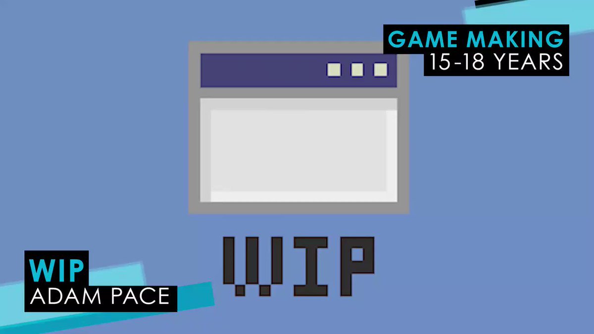 Congratulations to Adam Pace, winner of the Game Making 15-18 award, for his beautiful game Wip ๐ป๐ฎ๐ #YGD2019