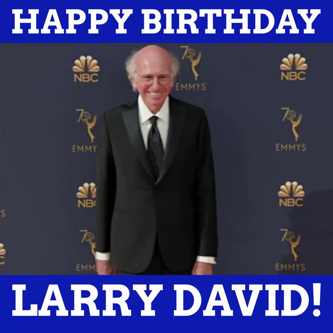 Happy birthday, Larry David!  