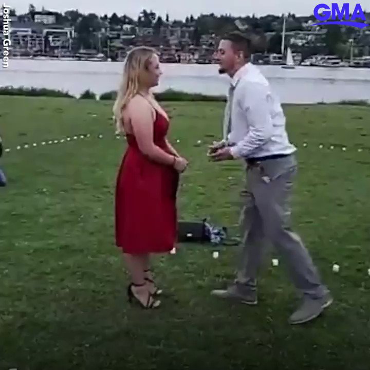 This guys pulls off an elaborate "Grey's Anatomy"-themed proposal for his superfan girlfriend AND WE ARE OBSESSED! https://gma.abc/2RPU2lK