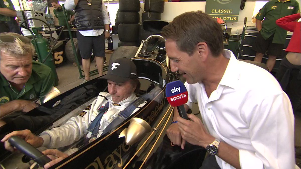 A very emotional @emmofittipaldi was almost brought to tears after reuniting with his legendary championship winning Lotus 72 at the @fosgoodwood #FOS