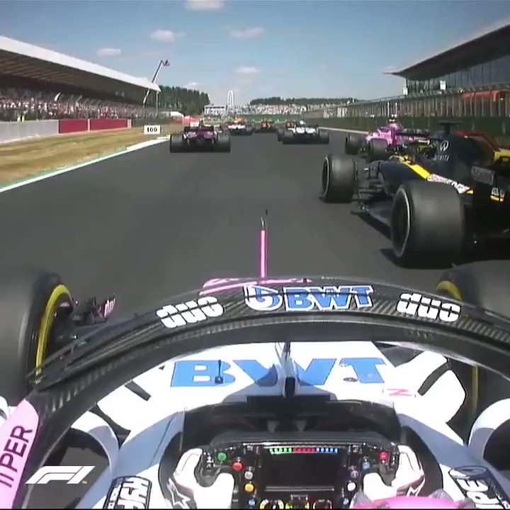 1 Start from the pit lane 😬
2 Suddenly see Sergio Perez coming straight towards you 😮
#F1 #BritishGP 🇬🇧
