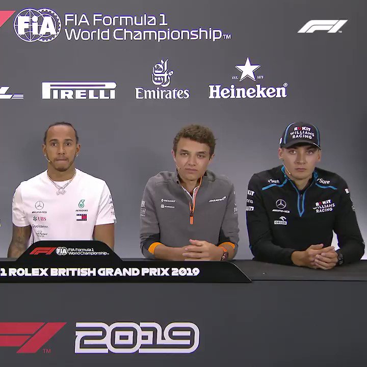 Another on-track battle between @LandoNorris and @LewisHamilton at the #BritishGP? We're here for it... ๐