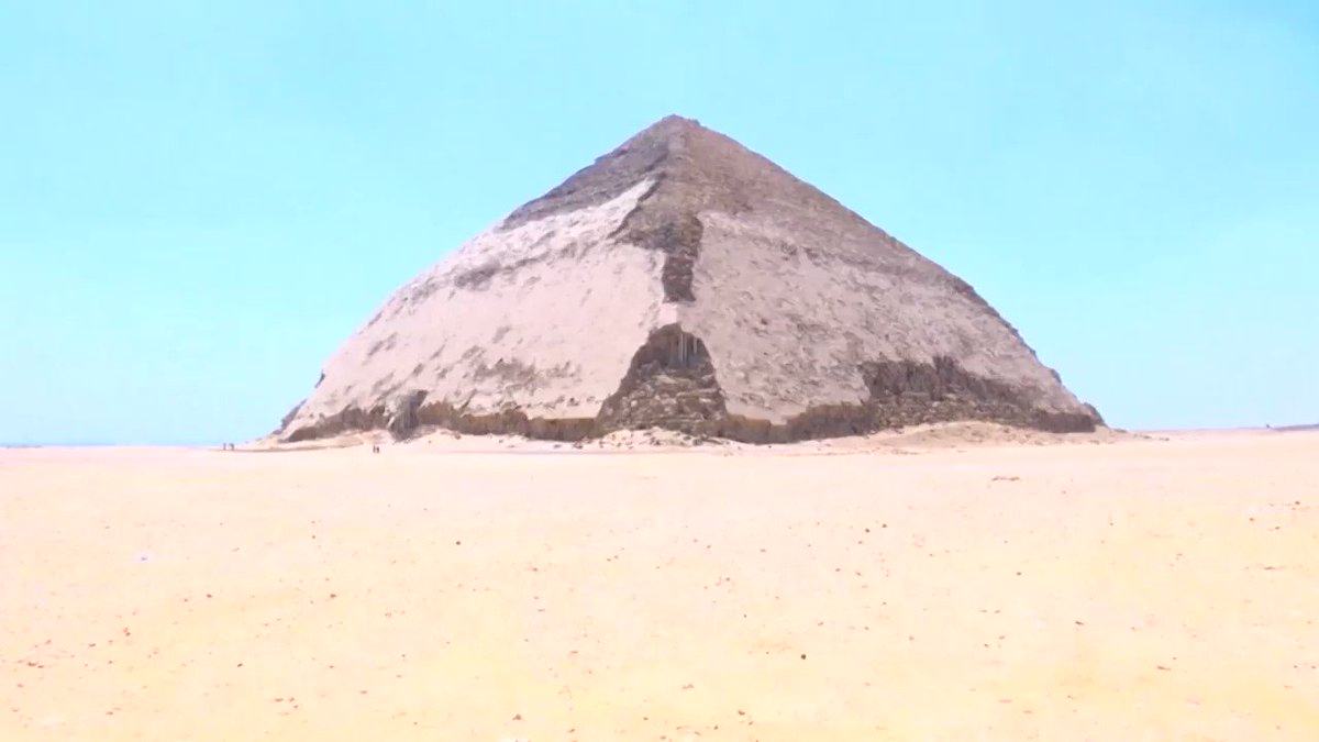 Egypt has opened a newly-restored pyramid built more than 4,500 years ago. Visitors will be able to climb down a 260-foot tunnel into the pyramid. http://cnn.it/2SgE9oI