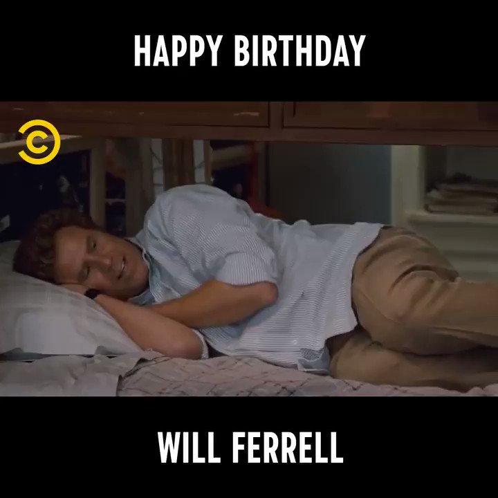 Happy 52nd Birthday Will Ferrell!
You\re finally old enough to build bunk beds without permission 
