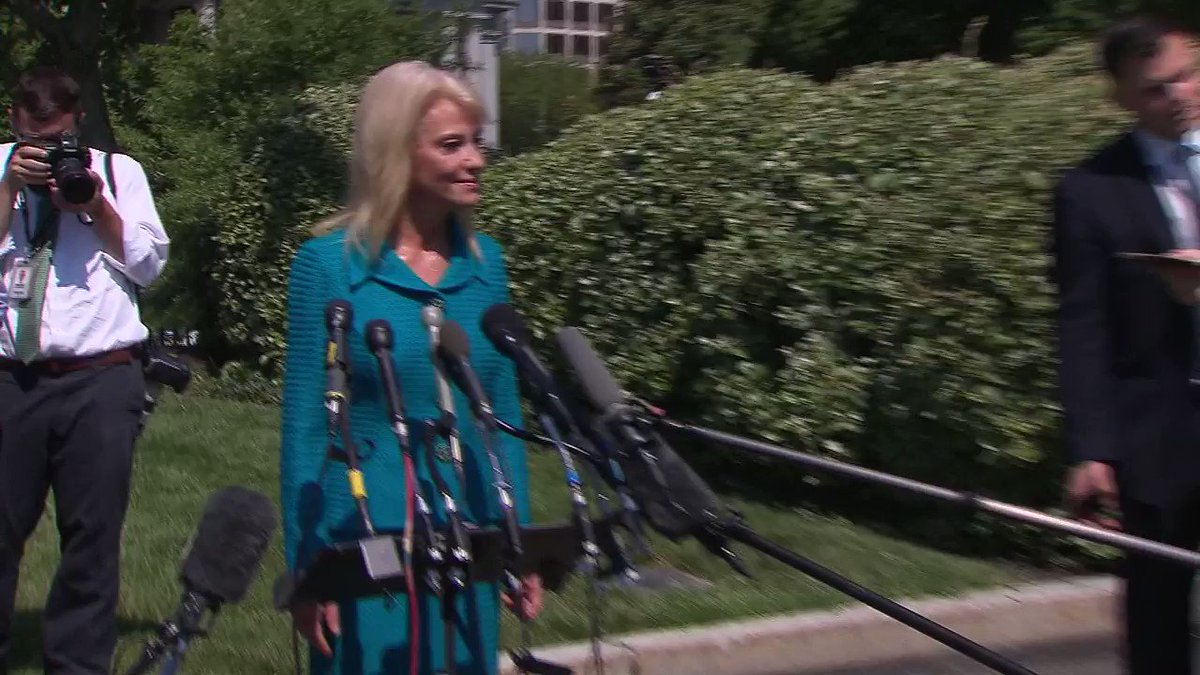 Kellyanne Conway: "What's your ethnicity?"
Reporter: "Um. Why is that relevant?"
KC: "No no - bc I'm asking a question. My ancestors are from Ireland & Italy."
Reporter: "My own ethnicity is not relevant to the question I'm asking."
KC: "No no, it is." http://hill.cm/IOgI8JNÂ