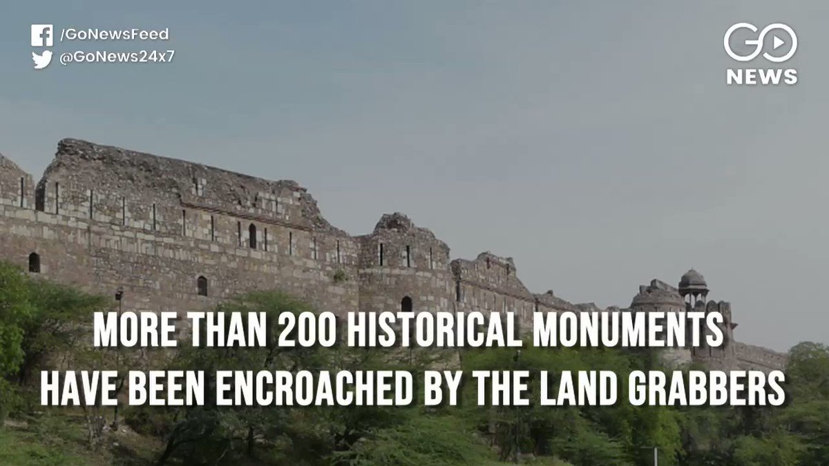 More than 200 #heritage sites and #monuments have been encroached by the land grabbers, according to the ministry of culture. @ShahnawazMalik_ reports