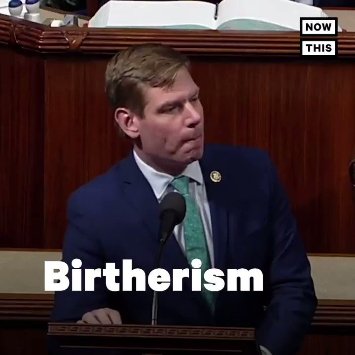 ‘Is it not racist to say these things?’ — Democrat @RepSwalwell was called ‘unparliamentary’ by Republican colleagues when he listed all of the president’s past racist comments on the House floor.