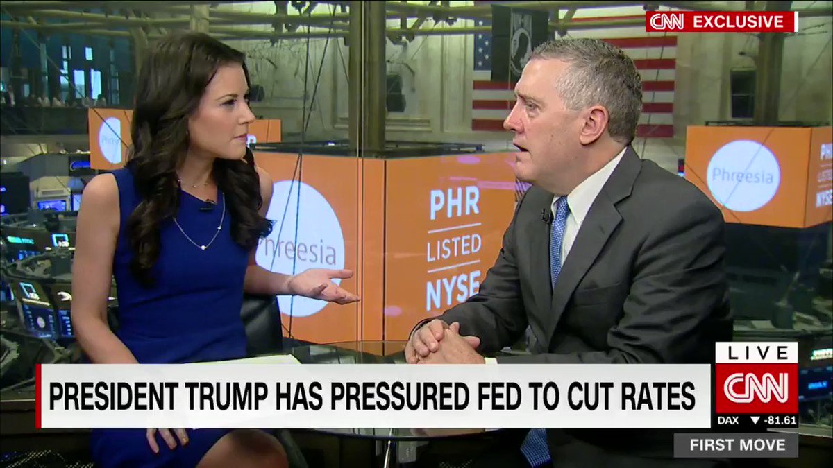 "Now I think trade uncertainty is high and I don't see that declining anytime soon." St. Louis Federal Reserve Bank President James Bullard says that volatility from trade uncertainty won't end even if the US makes a trade deal with China. https://cnn.it/2JEqaGQ