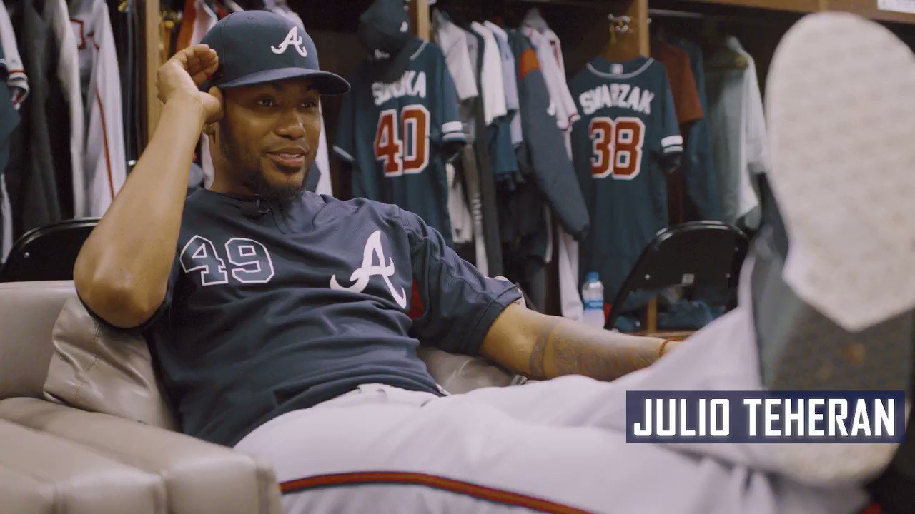 Atlanta Braves on Twitter "Today's batting practice playlist brought to you by julio_teheran