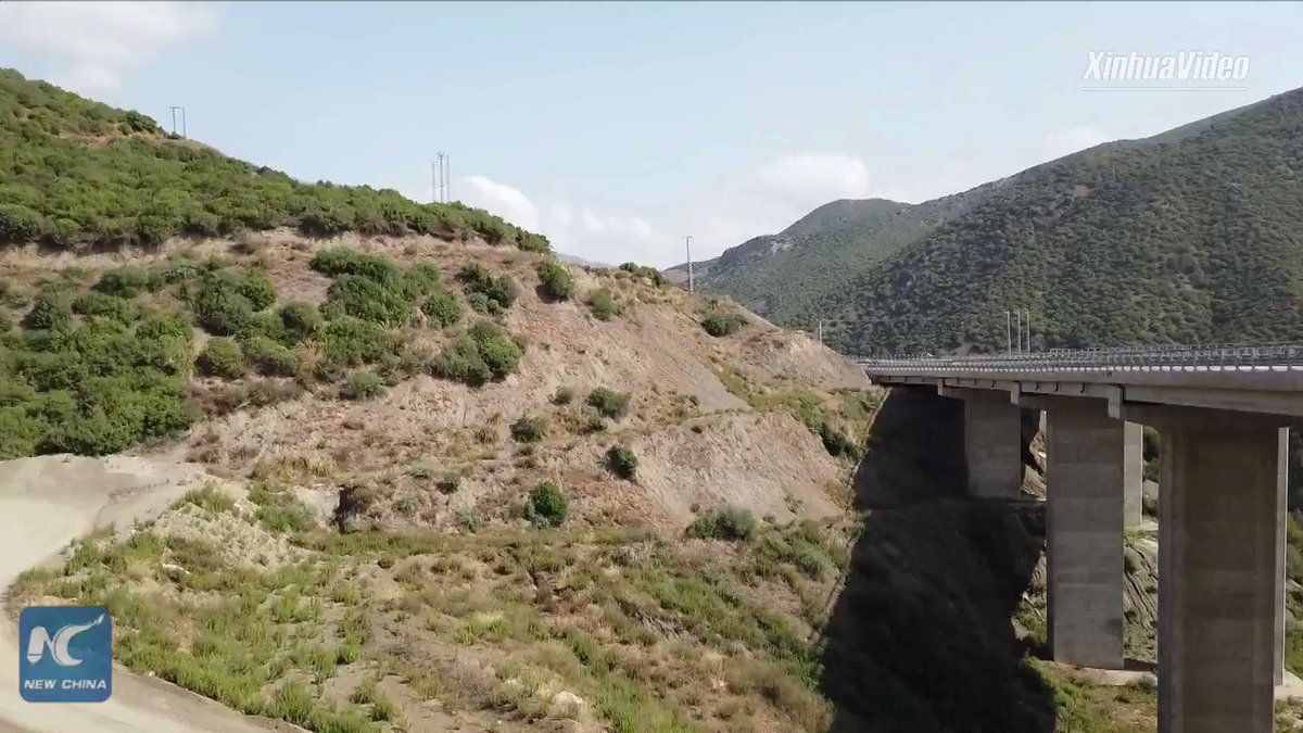 Part of the 53-kilometre Algerian North-South Expressway, built by Chinese firm, is open to traffic