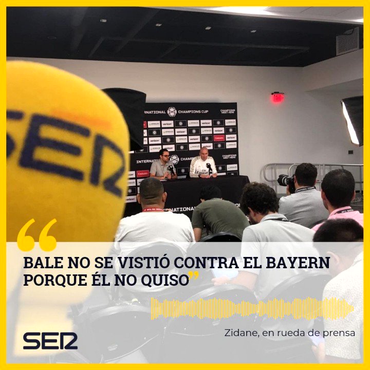 🎙️ Las DIFERENCIAS entre lo que Zidane dijo el domingo de Bale y lo que ha dicho hoy en rueda de prensa 👇
http://play.cadenaser.com