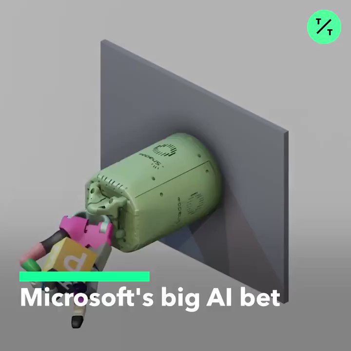 Microsoft is investing $1 billion in Elon Musk's AI startup #ArtificialIntelligence #AI #OpenAI