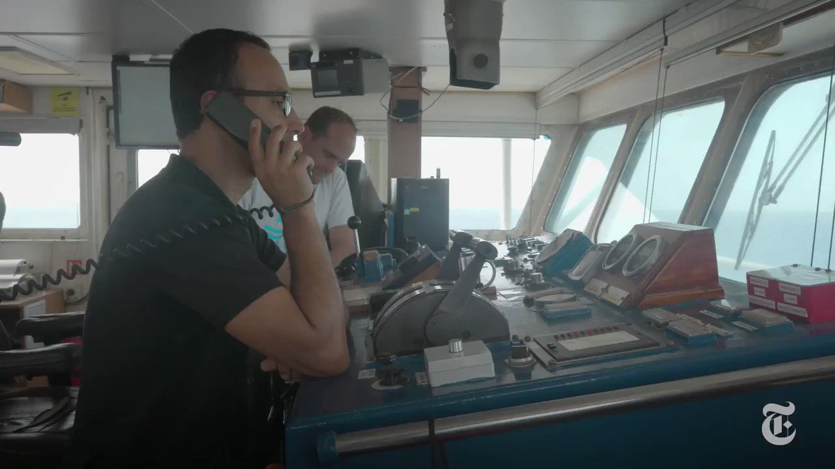 We’re on board one of the last migrant rescue ships in the Mediterranean — the Sea-Watch 3 — as it finds 65 people floating in a rubber boat off the coast of Libya. The captain faces tough choices as Italian officials take aim to criminalize its mission. https://nyti.ms/2Yb6X3h