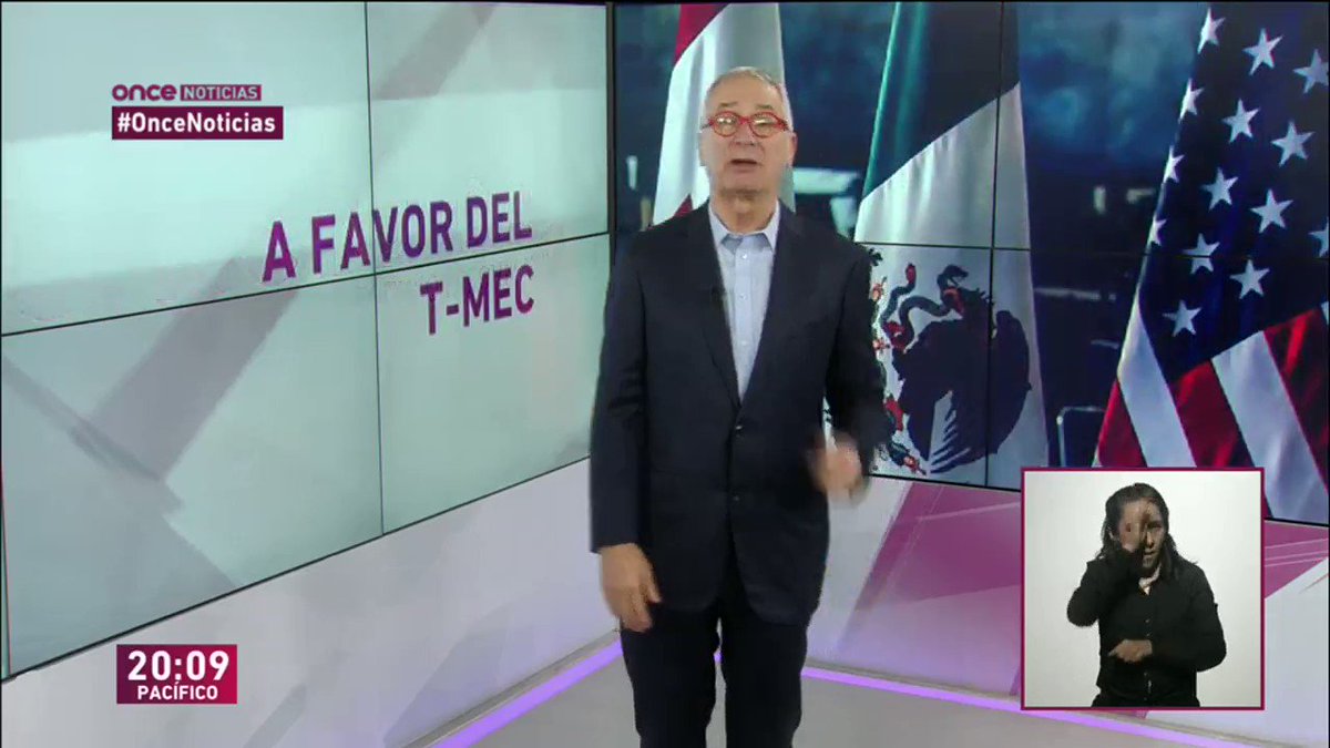 📹 Empresarios de EU se unieron para expresar al congreso la urgencia de que discutan y ratifiquen el #TMEC. | Entérate con @JavierSolorzano en #OnceNoticias