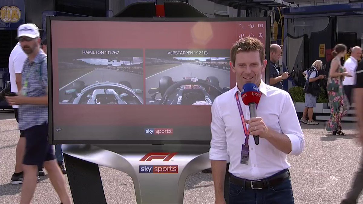 ๐ฅ@LewisHamilton ๐ฅ@Max33Verstappen
โฑ@antdavidson is at the SkyPad, to analyse two fascinating #GermanGP qualifying laps!