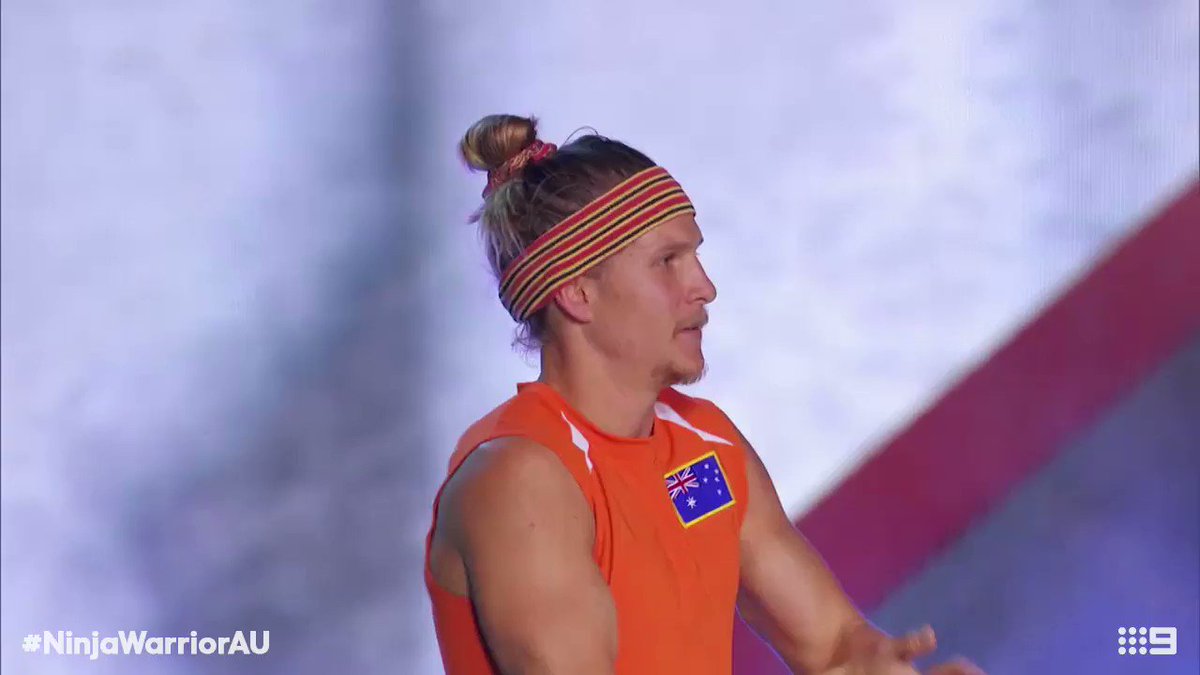 Jack Wilson gives the world a taste of what Australia’s made of! 👊#NinjaWarriorAU