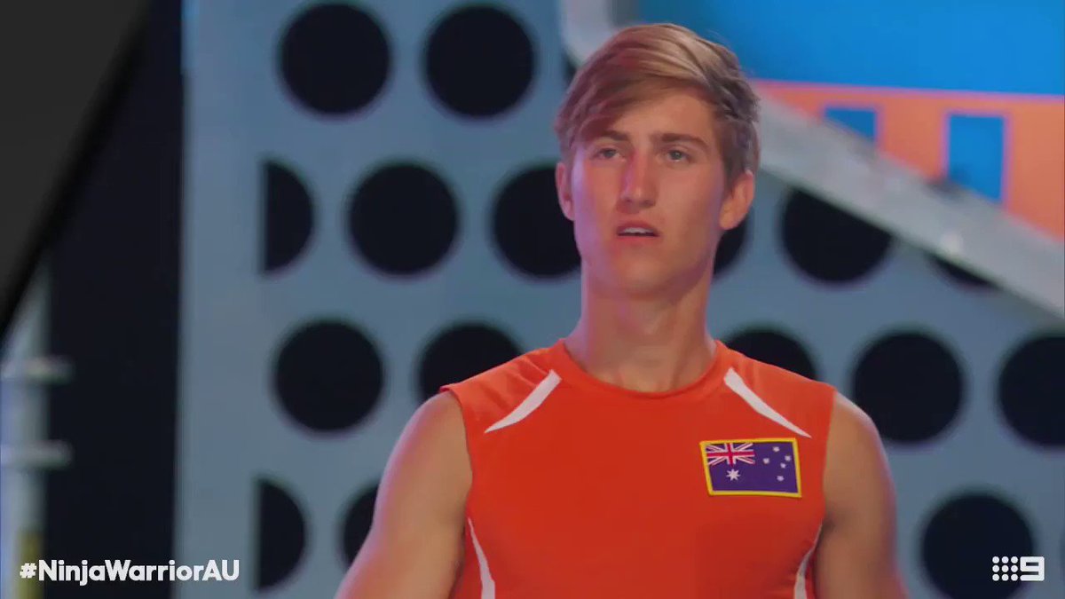 Bow down to Bryson Klein! 👏#NinjaWarriorAU