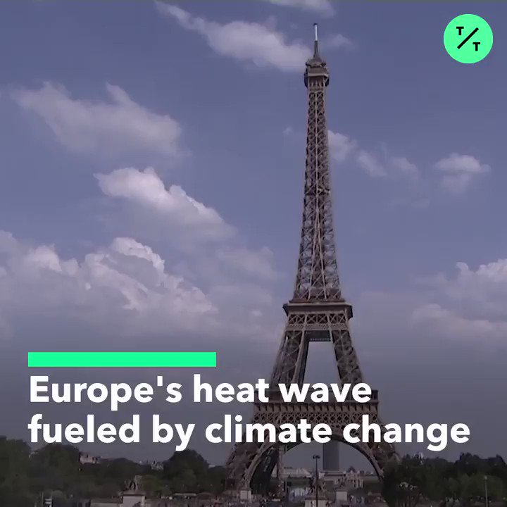 Europe's record heatwave was driven by climate change, the UN says