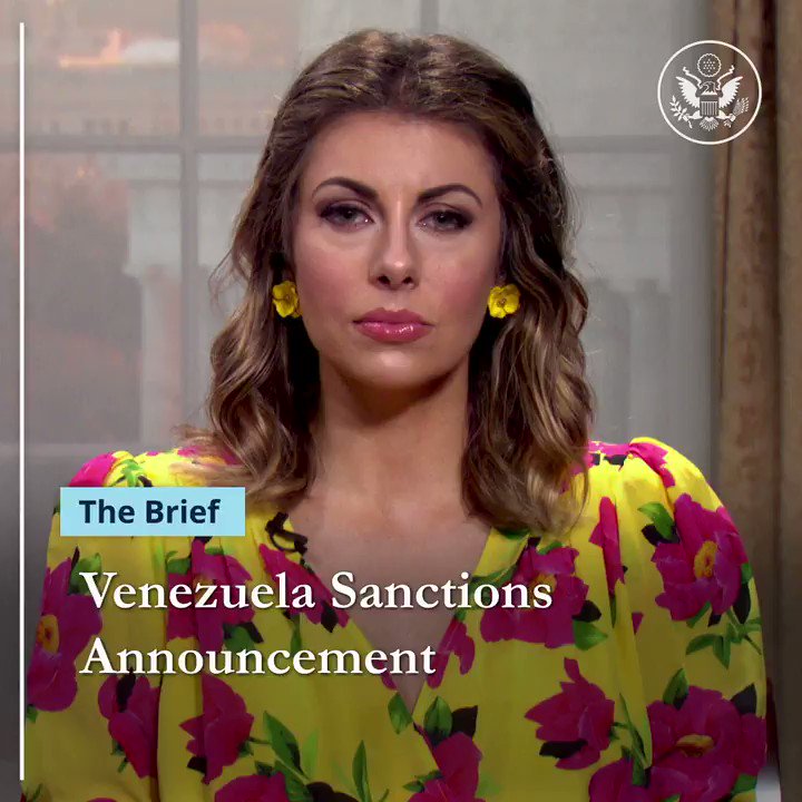 Estados Unidos apoya al presidente interino @jguaido, la Asamblea Nacional elegida democráticamente y el pueblo de Venezuela mientras luchan por restablecer el orden constitucional y la democracia. #EstamosUnidosVE