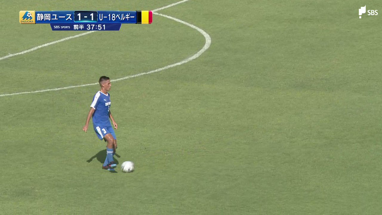 Sbsカップ国際ユースサッカー 公式 19 Sbscup U 18 Belgium Goal Shizuoka Youth 1 2 U 18 Belgium Sbsカップ Sbscup T Co Vfs3pexwyv Twitter