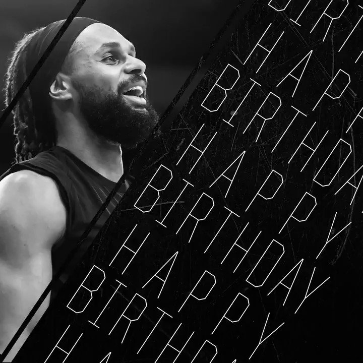 Happy birthday, Patty_Mills!   