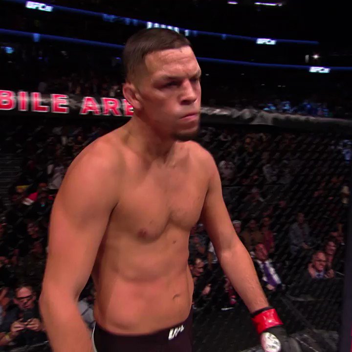 The Stockton Slap, folks ✋
@NateDiaz209 #UFC241
