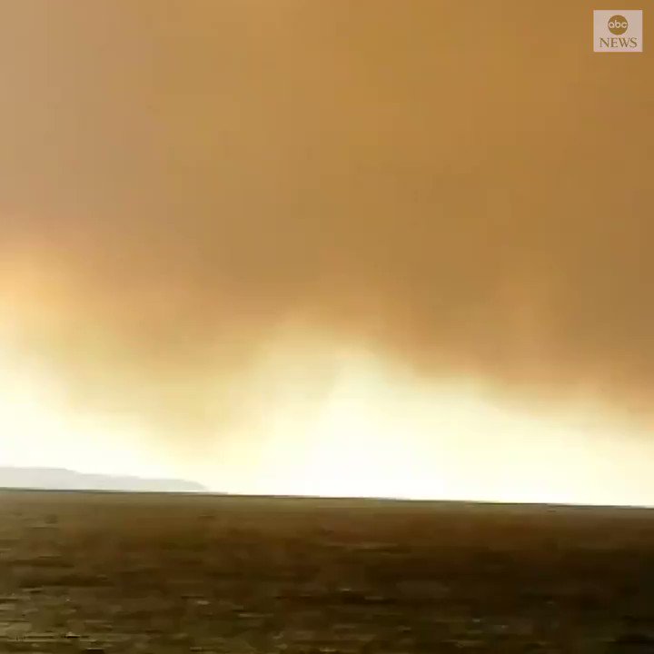For a second day, Greek firefighters battle back a massive wildfire burning through a protected nature reserve on the island of Evia. One volunteer firefighter was hospitalized for burns from the blaze. https://abcn.ws/31Dcphr