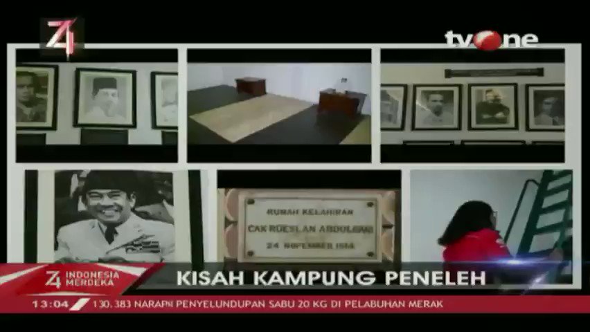 Sejumlah tokoh pernah tinggal di Rumah Tjokroaminoto, Soekarno terbiasa berdiskusi Rumah Tjokroaminoto & tuliskan pengalaman di Peneleh dalam buku. Selengkapnya di tvOne connect, http://bit.ly/2EMxVdm . #tvOneNews #RI74 #HUTRI74