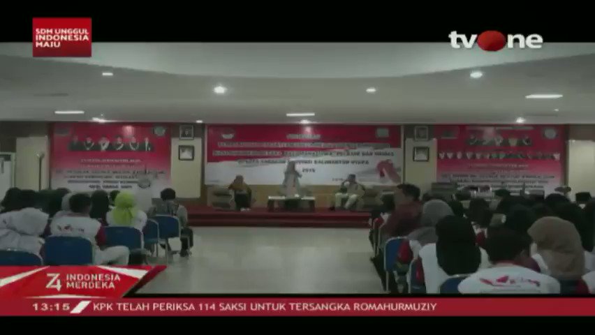 Kemhan mengadakan kegiatan talkshow memperingati HUT RI ke-74 di Tarakan, Kalimantan Utara. Kegiatan ini sebagai pembekalan untuk meningkatkan kecintaan pada NKRI dilanjutkan penanaman mangrove. #tvOneNews #HUTRI74 #RI74 #DirgahayuRI74