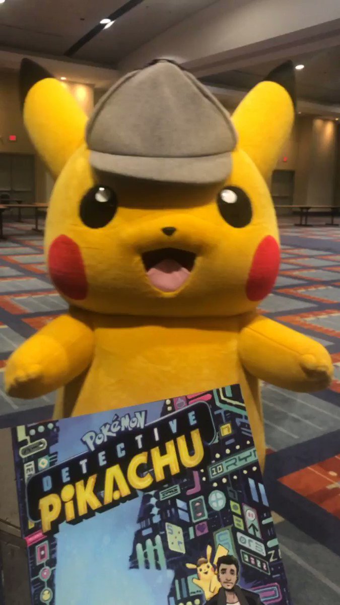 Pokémon @ #PokemonWorlds (@Pokemon) on Twitter photo 18/08/2019 04:01:30 Is that…Detective Pikachu…reading Detective Pikachu?! Only at #PokemonWorlds. ☕️⚡️ Is that…Detective Pikachu…reading Detective Pikachu?! Only at #PokemonWorlds. ☕️⚡️