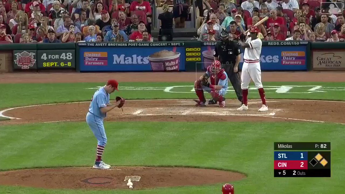 ON A ROLL!
Aristides Aquino hits his 11th HR in 17 career games, the fastest of any player in MLB history 🔥 (via @MLB)