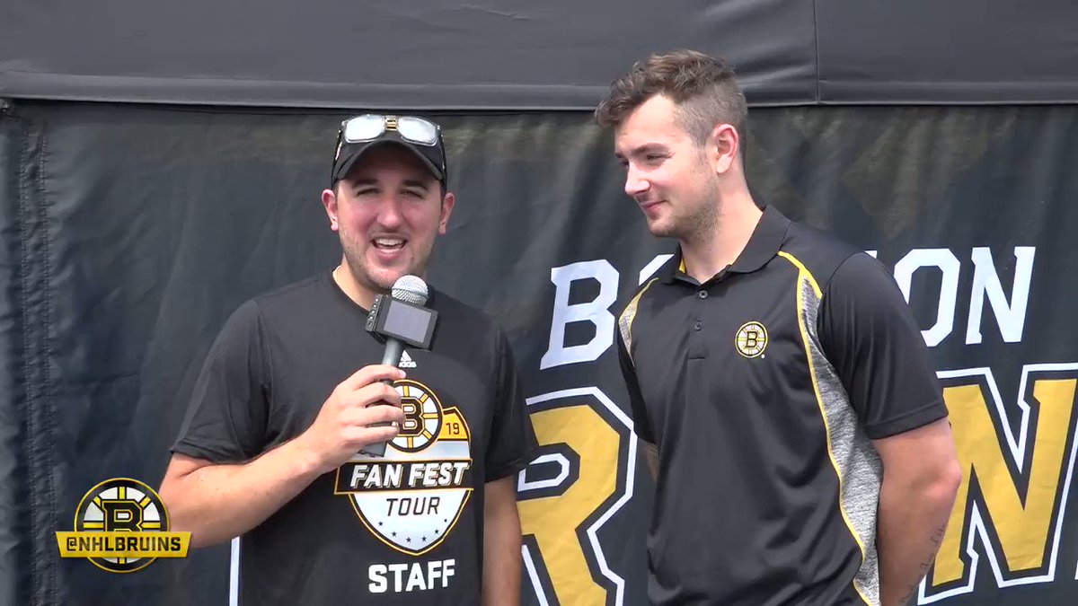 Boston Bruins (@NHLBruins) on Twitter photo 2019-08-18 22:15:00 It definitely lit a fire under me. When you get a taste of it, you get really excited for the upcoming season. @ZachSenyshyn goes 1-on-1 during Day 3 of #BruinsTour in Burlington, VT to talk about his time with the #NHLBruins last spring: It definitely lit a fire under me. When you get a taste of it, you get really excited for the upcoming season. @ZachSenyshyn goes 1-on-1 during Day 3 of #BruinsTour in Burlington, VT to talk about his time with the #NHLBruins last spring: