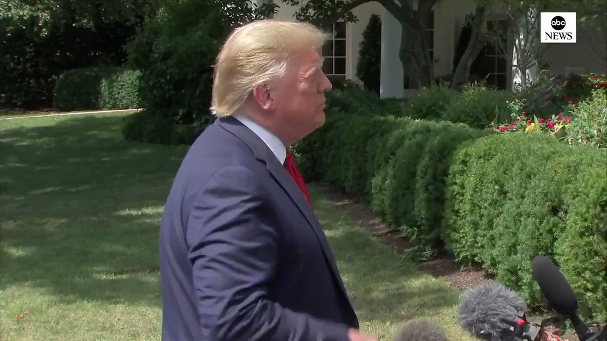 Pres. Trump doubles down on his controversial assertion that Jewish Americans who vote for a Democrat are "very, very disloyal to Israel and the Jewish people," continuing his effort to make support for Israel a wedge issue ahead of the 2020 election. https://abcn.ws/31RFAxu