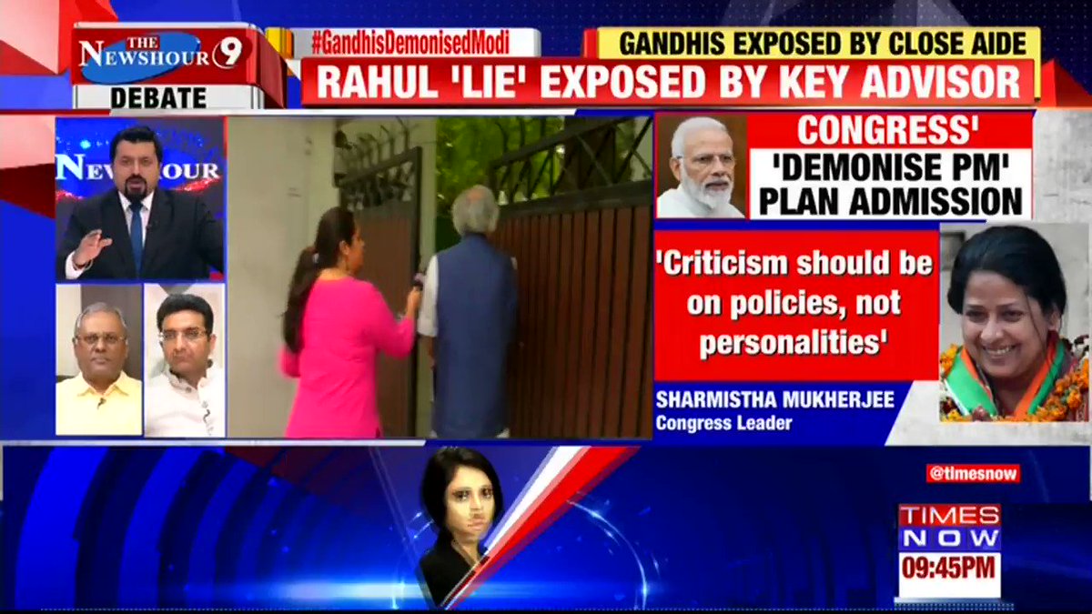Congress today is irrelevant because of their negative politics: @gauravbh, Senior Advocate, tells Madhavdas G on on @thenewshour. | #GandhisDemonisedModi