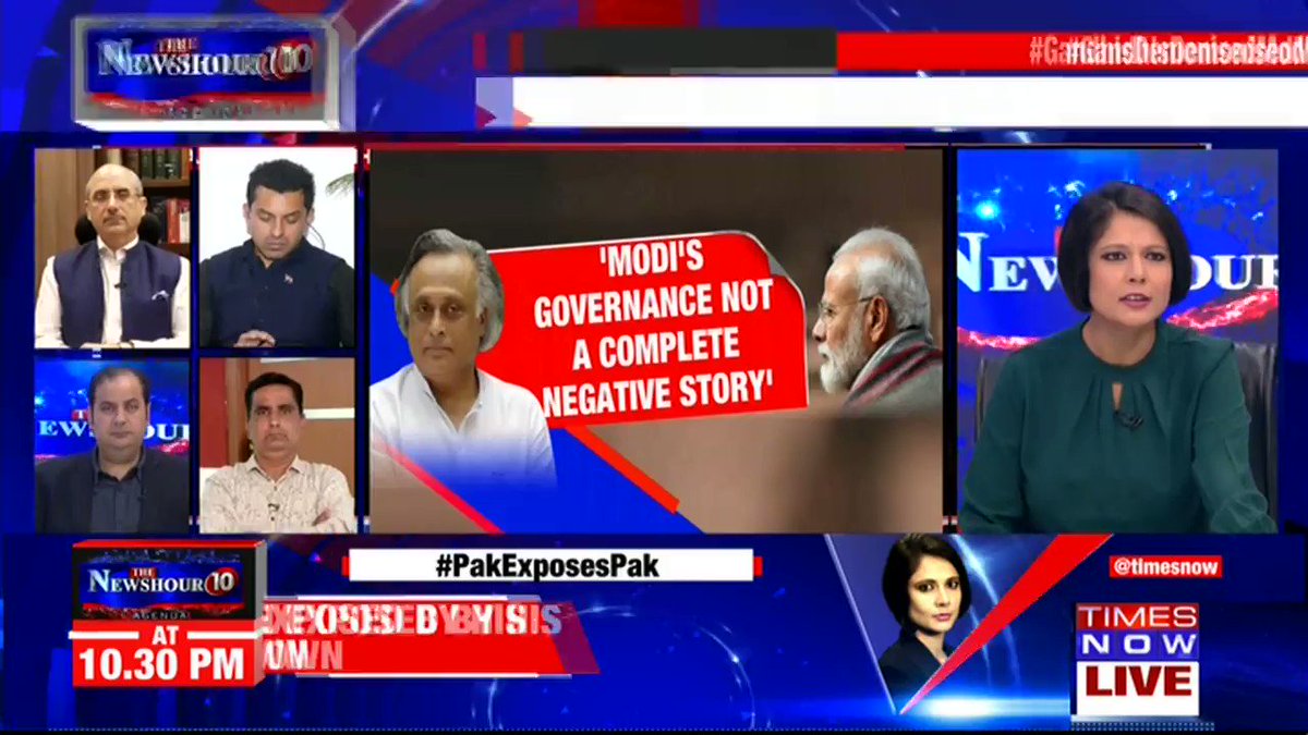 It is not a change of heart but it is about the division in Congress: @NalinSKohli, National Spokesperson, BJP, tells Padmaja Joshi on @thenewshour AGENDA. | #GandhisDemonisedModi