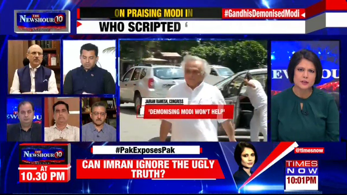 Congress has diverse opinions: @tehseenp, Political Analyst, tells Padmaja Joshi on @thenewshour AGENDA. | #GandhisDemonisedModi