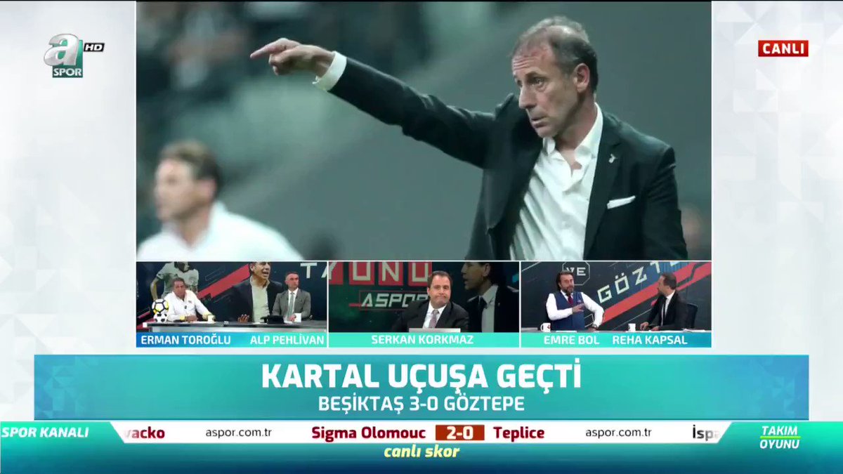A Spor (@asporcomtr) on Twitter photo 2019-08-23 20:47:21 Emre Bol: Bazı oyuncularla ilgili sürekli benzer ifadeleri kullanıp onların büyük takımda kalmasına neden oluyoruz bazen. İşte Alper Potuk, işte Oğuzhan. Neyi bekliyoruz? Emre Bol: Bazı oyuncularla ilgili sürekli benzer ifadeleri kullanıp onların büyük takımda kalmasına neden oluyoruz bazen. İşte Alper Potuk, işte Oğuzhan. Neyi bekliyoruz?