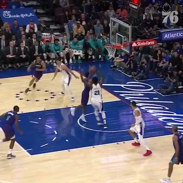 RT @sixers: Got 3 minutes?
Here's every @joelembiid swat from last season. #NBABlockWeek https://t.co/UkGqzRSkbf